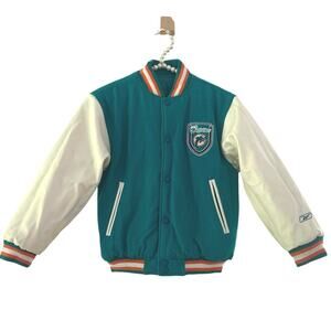 Miami Dolphins reservable jacket mint condition s 10-12 Y 
I